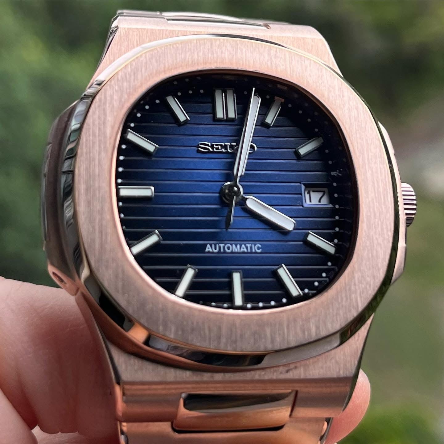Modvan pp 5711 rose gold Navy blue